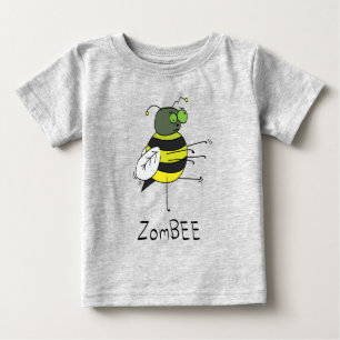 Pour Bébé T-shirt ZomBEE Zombie Bee Baby's Kid