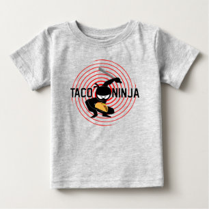 Pour Bébé Taco Ninja Design - T-shirt Baby Fine Jersey