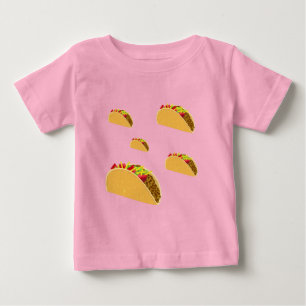 Pour Bébé Taco Tuesday Design - Baby Fine Jersey T-Shirt