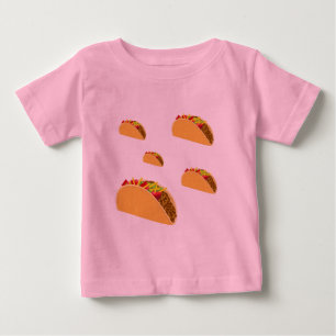 Pour Bébé Taco Tuesday Design - Baby Fine Jersey T-Shirt