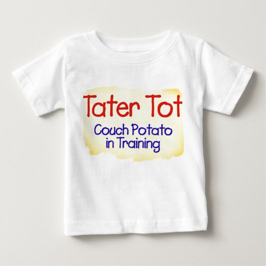 Pour Bébé Téléphage de doigt de Tater dans le T-shirt de (Devant)