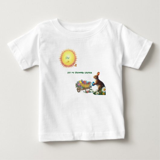 Pour Bébé Thème de Pâques T-Shirt (Devant)