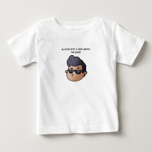 Pour Bébé Toujours garder une longueur d'avance T-Shirt (Devant)
