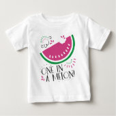 Pour Bébé Un dans un T-shirt de pastèque de melon (Devant)