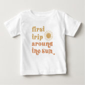 Pour Bébé Voyage autour du T-shirt Soleil (Devant)