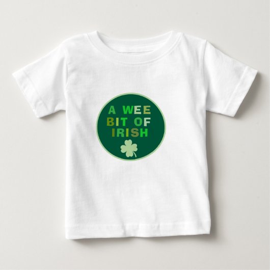 Pour Bébé Wee Bit of Irish T-Shirt (Devant)