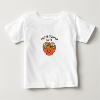Pour Bébé You're Souper Cute – Funny Kids T-Shirt