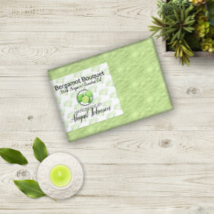 Pour Bocaux artisanal Savon de Bergamot maison Étiquette d