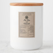 Pour Bocaux Bouteille de cosmétique de style Kraft étiquette a (Devant)