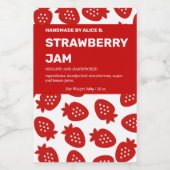 Pour Bocaux Conception de l'emballage Étiquette Jam Jar (Étiquettes simples)