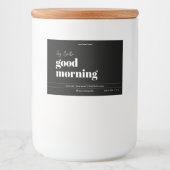 Pour Bocaux Conception Étiquette de produit de bougie (Devant)