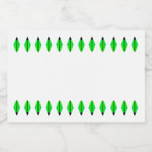 Pour Bocaux Élément Art déco dans le étiquette alimentaire ver (Étiquettes simples)