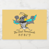 Pour Bocaux Ensemble de Étiquette alimentaire de caricature de (Étiquettes simples)