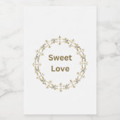 Pour Bocaux Ensemble Étiquette de signature Étiquette de nourr (Étiquettes simples)