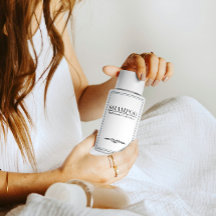 Ensemble minimaliste de Étiquette de shampooing