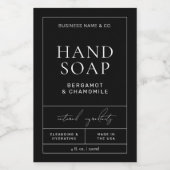 Pour Bocaux Étiquette Apothecaire moderne Soap Corps étanche (Étiquettes simples)