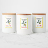 Pour Bocaux Étiquette de bouteille de liquide Limoncello custo (Bouteilles)