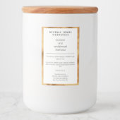 Pour Bocaux Étiquette de bouteille de shampooing imperméable b (Devant)