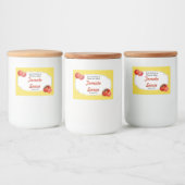 Pour Bocaux Étiquette de canne à la sauce tomate (Bouteilles)