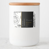 Pour Bocaux Étiquette de confiture d'ananas maison moderne (Devant)