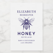 Pour Bocaux Étiquette de conservation personnalisée couleur mi (Étiquettes simples)