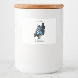 Pour Bocaux Étiquette de contenant alimentaire (7,6 cm x 5,1 c