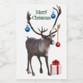 Pour Bocaux Étiquette de conteneur alimentaire 2x3 de riendeer (Étiquettes simples)