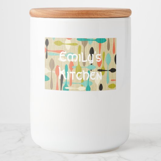 Pour Bocaux Étiquette de conteneur alimentaire personnalisé (Devant)