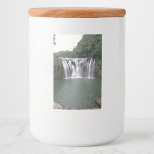 Pour Bocaux Étiquette de conteneur de nourriture de cascade
