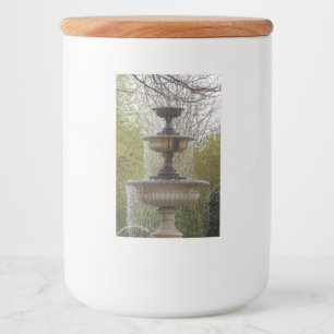 Pour Bocaux Étiquette de conteneur de nourriture de Fontaine