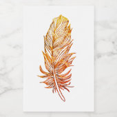 Pour Bocaux Étiquette de conteneur de nourriture personnalisé  (Étiquettes simples)