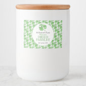 Pour Bocaux Étiquette de jarre de persil séché aquarelle d'art (Devant)