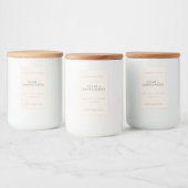 Pour Bocaux Étiquette de marque de bougie (Bouteilles)