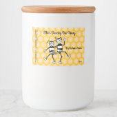 Pour Bocaux Étiquette de pot de miel personnalisable (Devant)