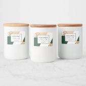 Pour Bocaux Étiquette de produit de bougie Conception abstrait (Bouteilles)