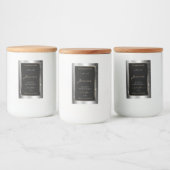 Pour Bocaux Étiquette de produit de Parties scintillant à cadr (Bouteilles)