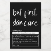 Pour Bocaux Étiquette de produit minimaliste moderne (Étiquettes simples)