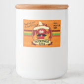 Pour Bocaux Étiquette de salsa maison avec un piment mignon (Devant)