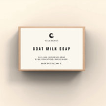 Étiquette de savon artisanale
