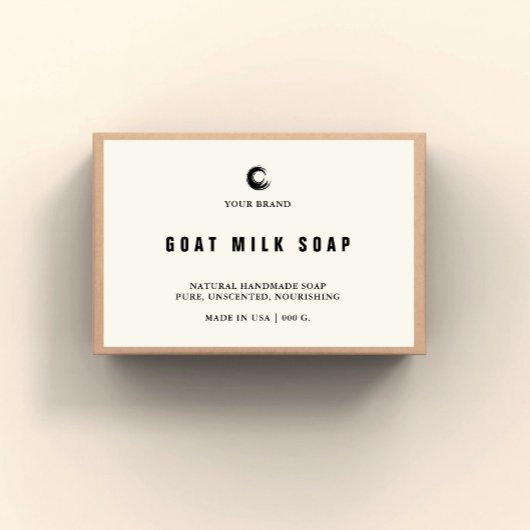 Pour Bocaux Étiquette de savon artisanale