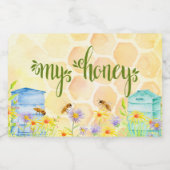 Pour Bocaux Étiquette Honey Canning (Étiquettes simples)