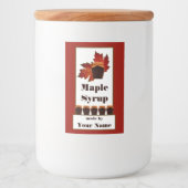 Pour Bocaux Étiquette sirop d'érable 3x2 (Devant)