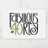 Pour Bocaux Fabuleux à 40 Étiquette de contenants alimentaires (Étiquettes simples)