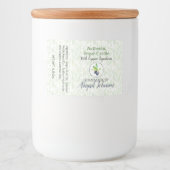 Pour Bocaux Huile d'olive pure Étiquette à savon artisanal (Devant)