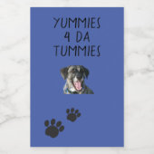 Pour Bocaux Jar Dog Treat Étiquette (Étiquettes simples)