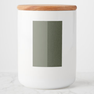 Pour Bocaux Jar Étiquette vert mousse personnalisé - Prêt en v