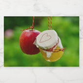 Pour Bocaux Jarred Apples Jar Étiquette (Étiquettes simples)