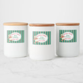 Pour Bocaux Set Étiquette de cuisine et de boissons de Noël (Bouteilles)