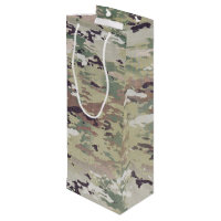 4.75lx4wx13h Sac cadeau de vin Armée OCP Camo Unif