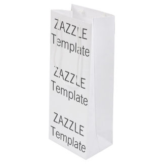 Pour Bouteille Blanc BRILLANT de sac de cadeau de vin de Noël